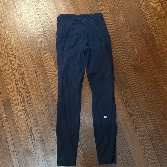 Athleta Girl Stash Your Treasures Tight Leggings Navy Blue - Picture 3 of 3